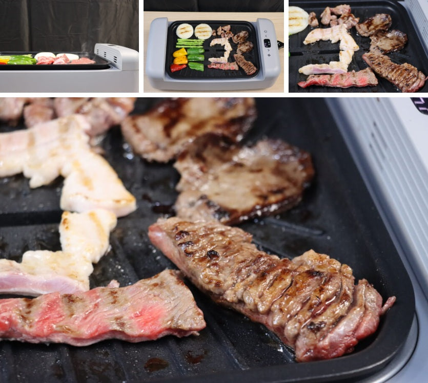 【徹底レビュー】煙が出ない　最強の無煙ロースター？AirGrillの4基ファンシステムを解説！