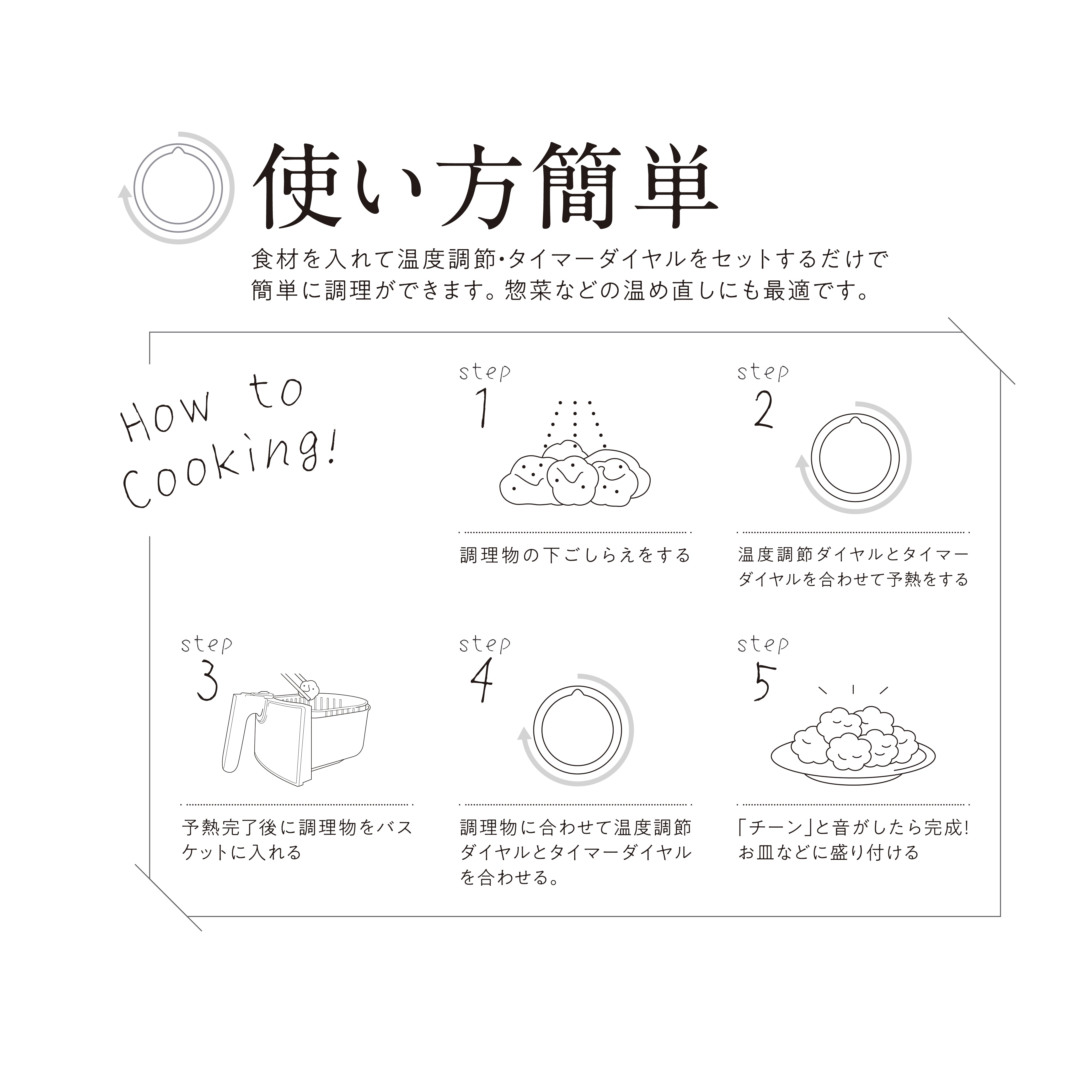 suitu ノンフライヤー エアフライヤー 油少なめ ヘルシー調理