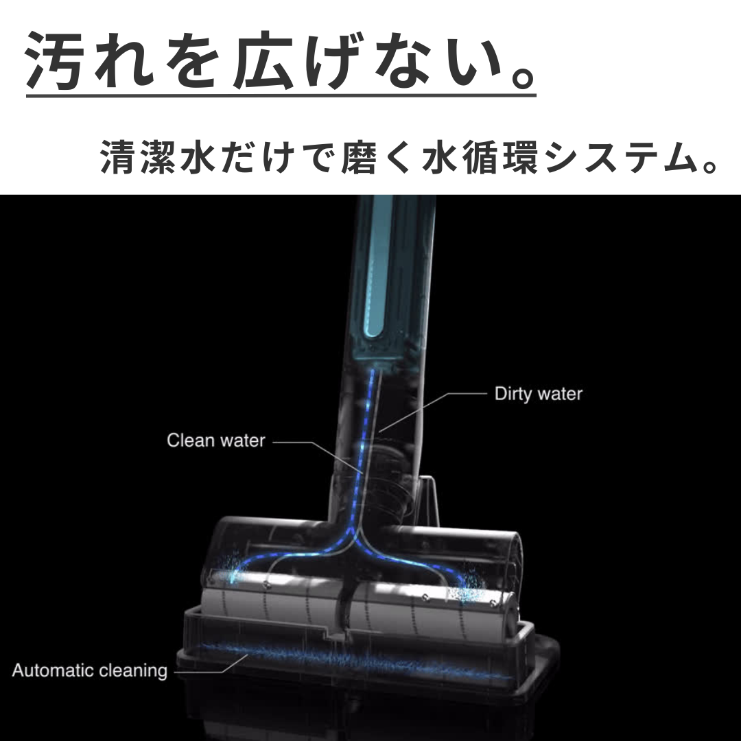 充電式WET＆DRYモップ　NeOmo（ネオーモ）