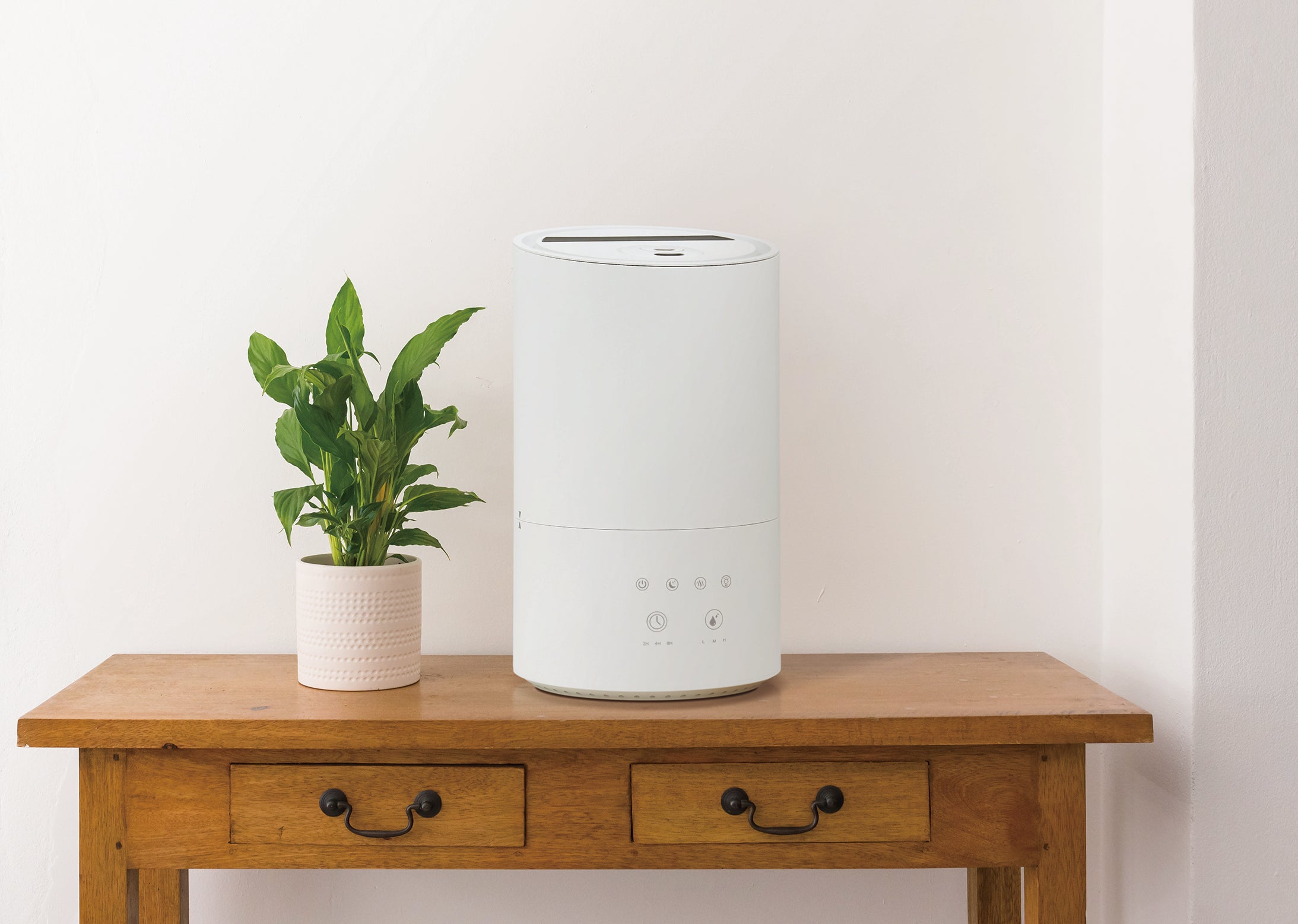 NATUUL 加湿器 NL-KA35HBA 卓上 コンパクト 静音 乾燥対策